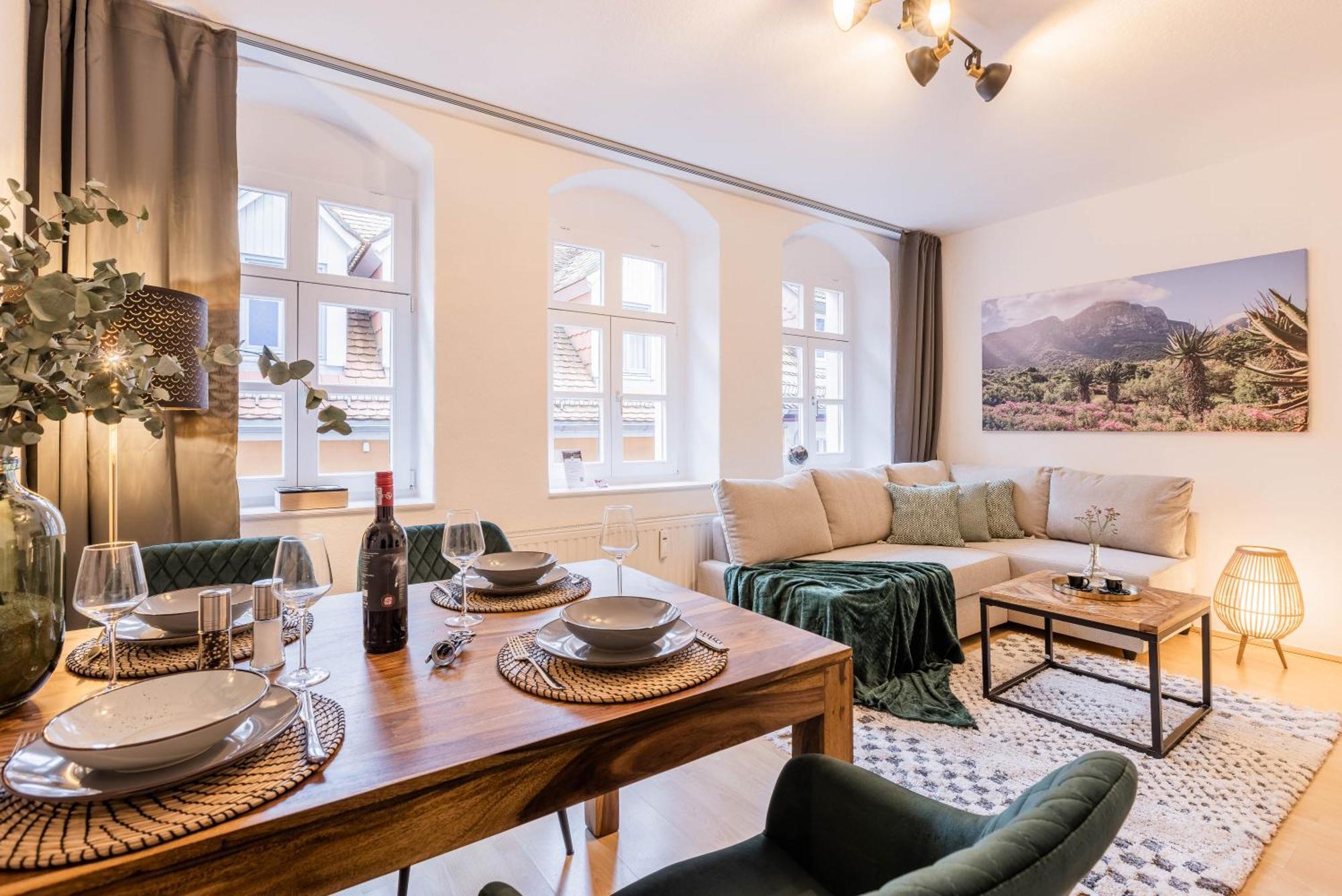 Fynbos Apartments In Der Altstadt, Frauenkirche, Historisch, Parkplatz Meißen Δωμάτιο φωτογραφία
